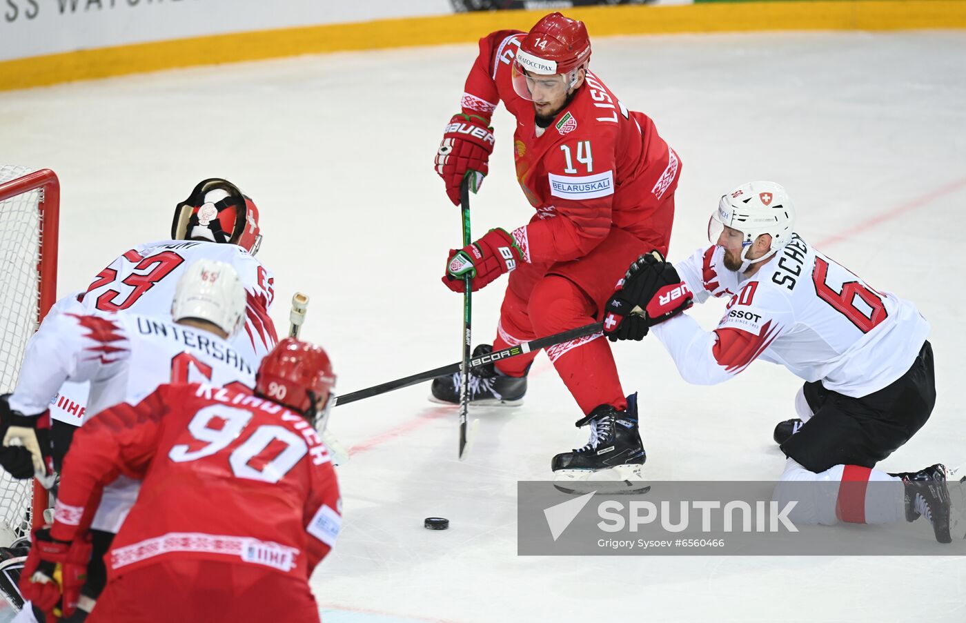 Latvia Ice Hockey Worlds Belarus - Switzerland