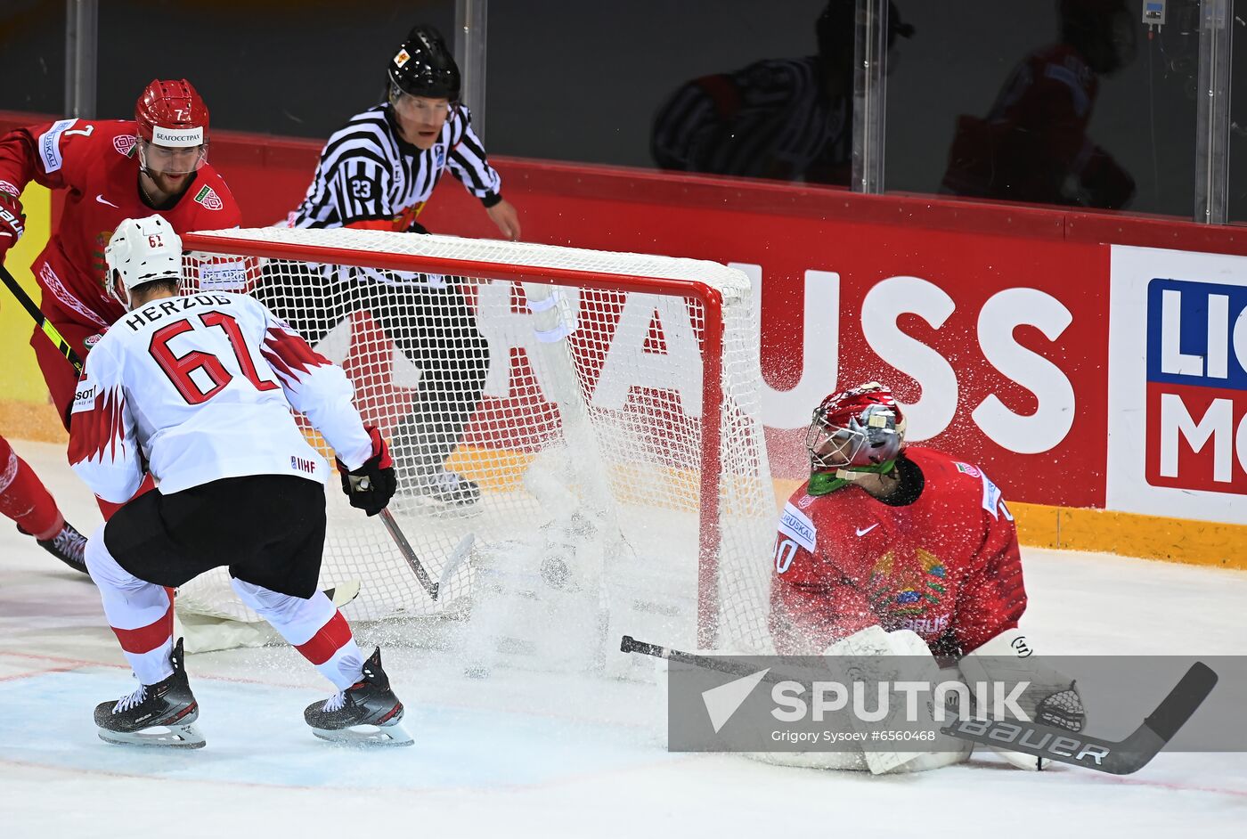 Latvia Ice Hockey Worlds Belarus - Switzerland