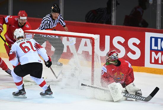 Latvia Ice Hockey Worlds Belarus - Switzerland