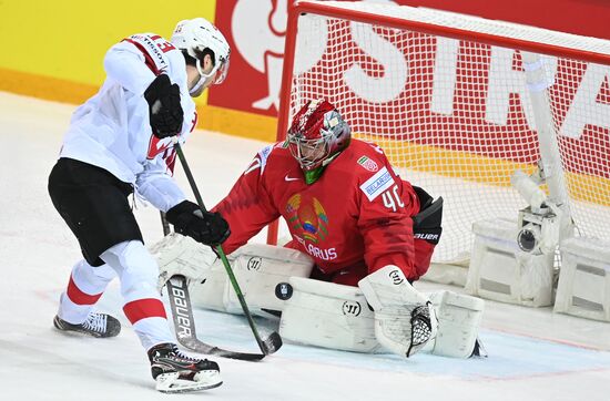 Latvia Ice Hockey Worlds Belarus - Switzerland