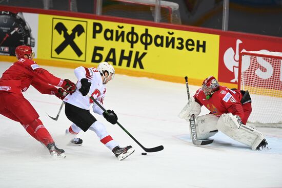 Latvia Ice Hockey Worlds Belarus - Switzerland