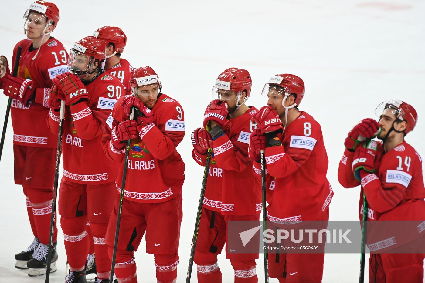 Latvia Ice Hockey Worlds Belarus - Switzerland