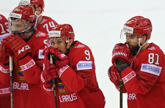 Latvia Ice Hockey Worlds Belarus - Switzerland