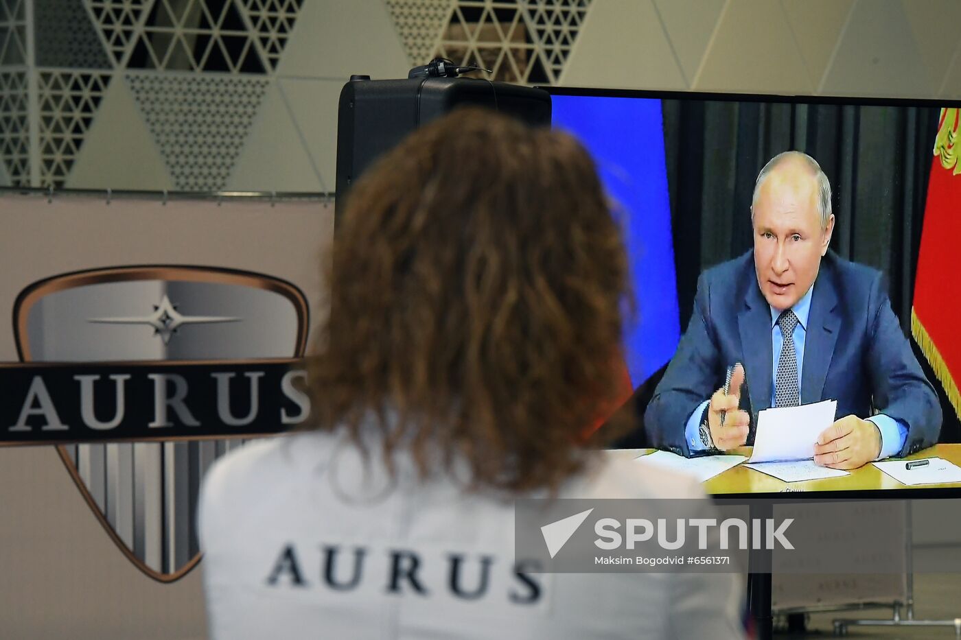 Russia Putin Aurus Cars Batch Production