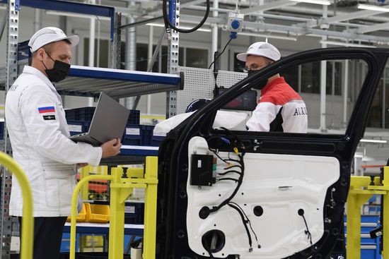Russia Putin Aurus Cars Batch Production