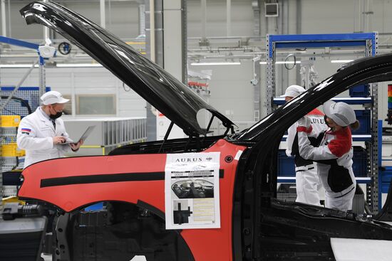 Russia Putin Aurus Cars Batch Production