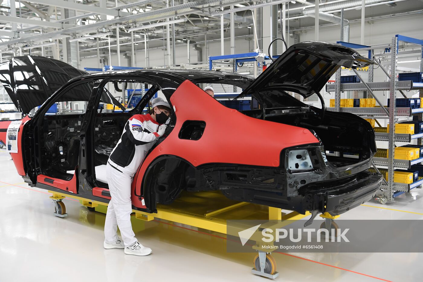 Russia Putin Aurus Cars Batch Production
