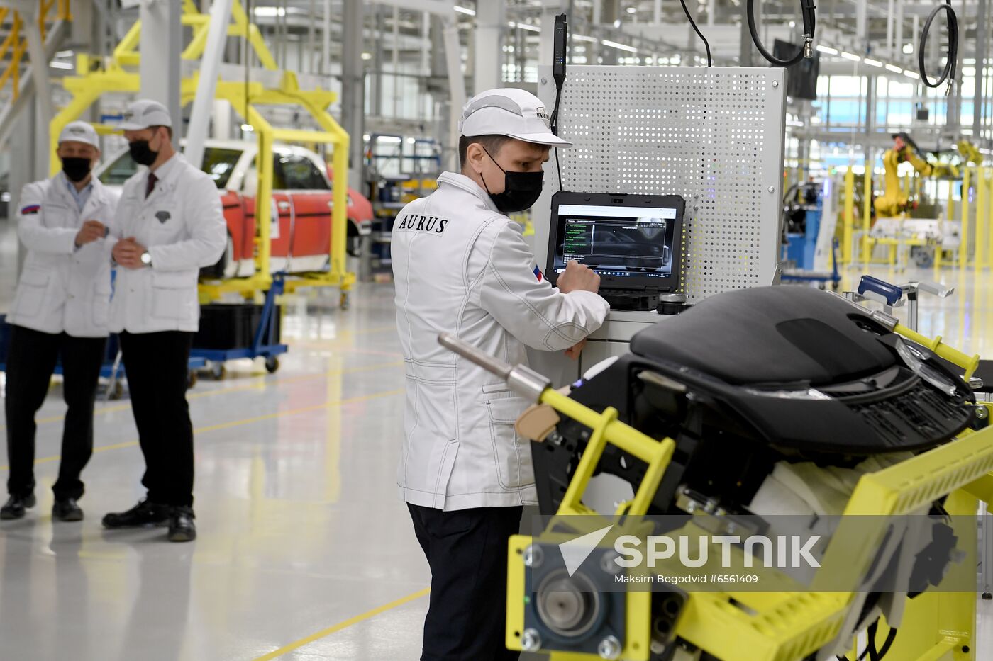 Russia Putin Aurus Cars Batch Production