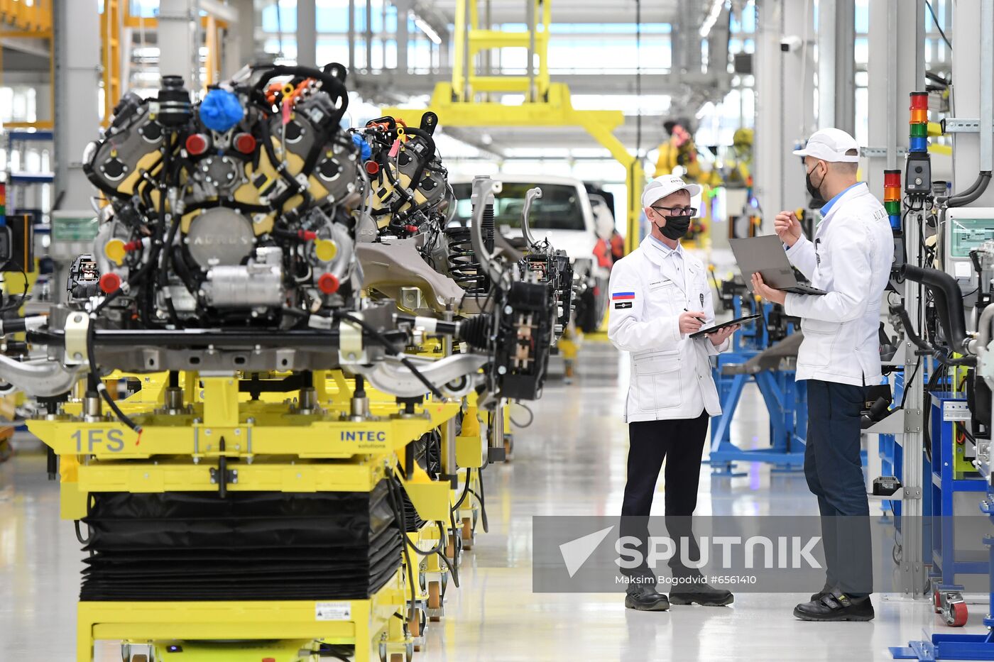 Russia Putin Aurus Cars Batch Production
