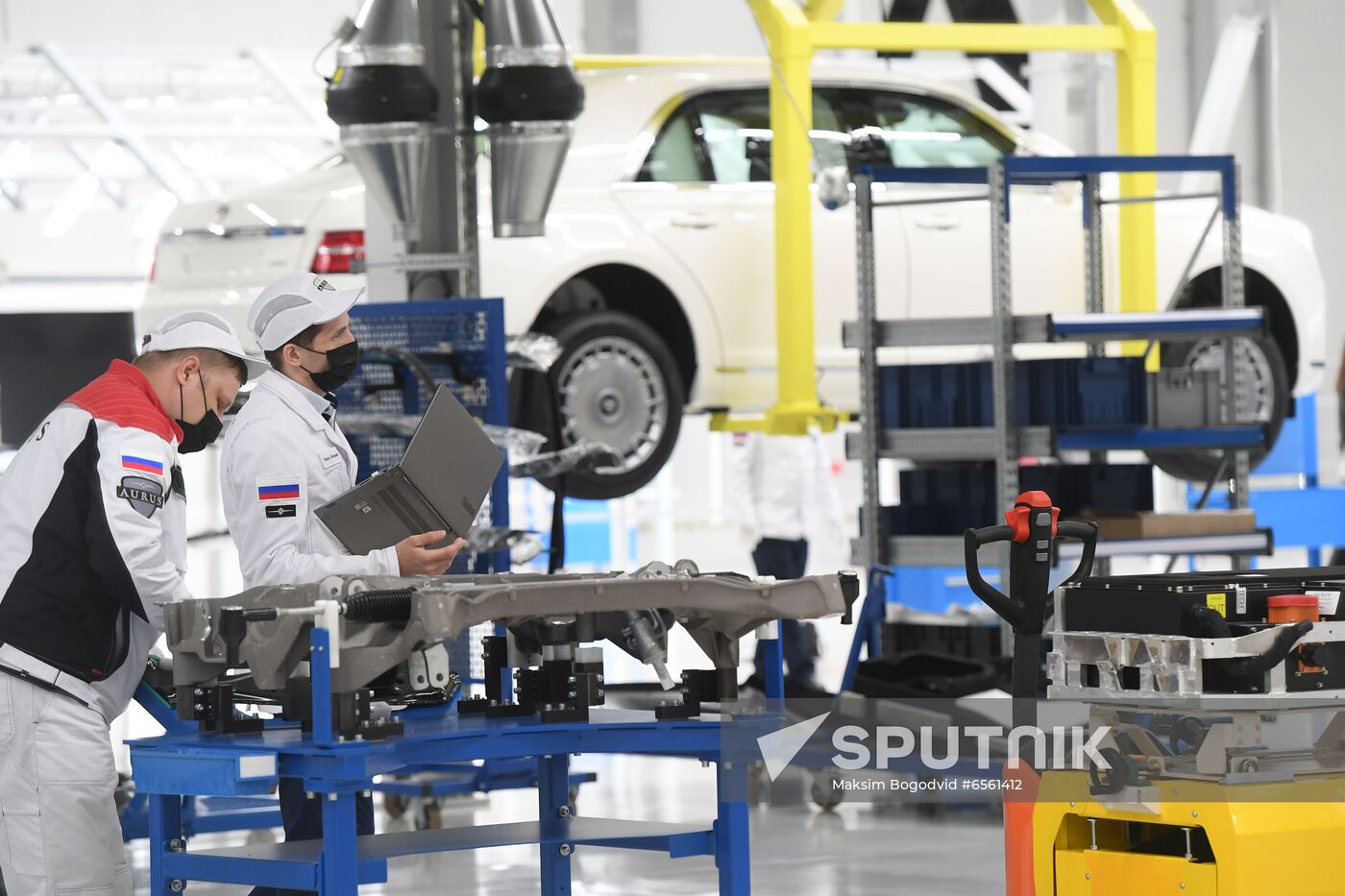 Russia Putin Aurus Cars Batch Production