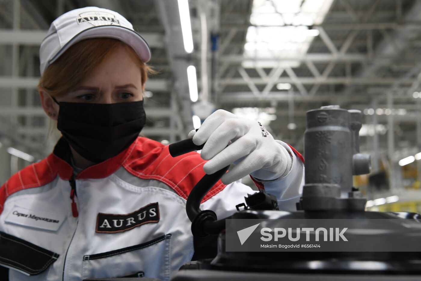 Russia Putin Aurus Cars Batch Production