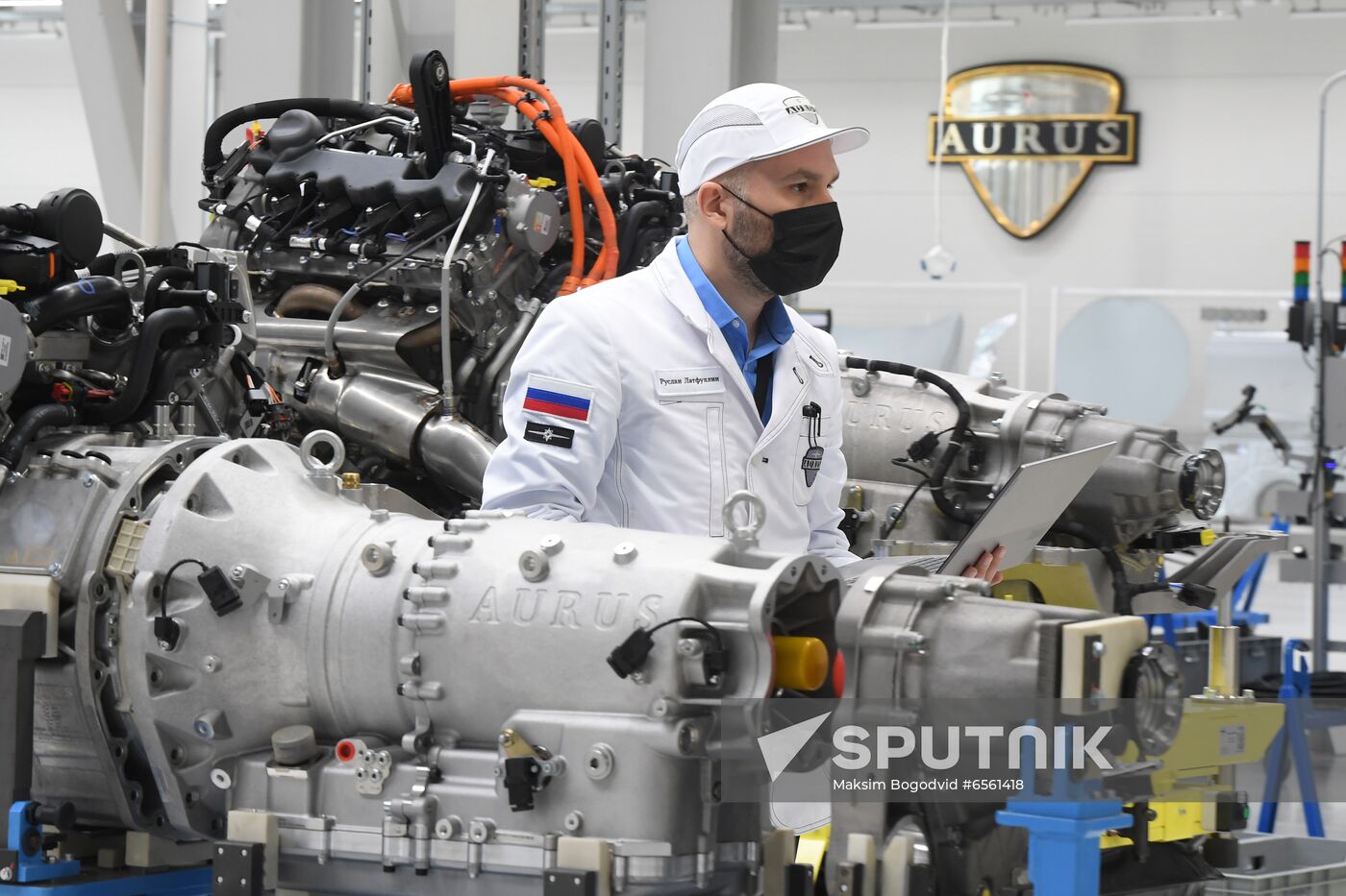 Russia Putin Aurus Cars Batch Production