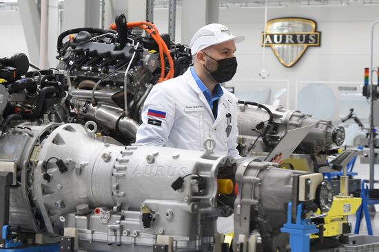 Russia Putin Aurus Cars Batch Production