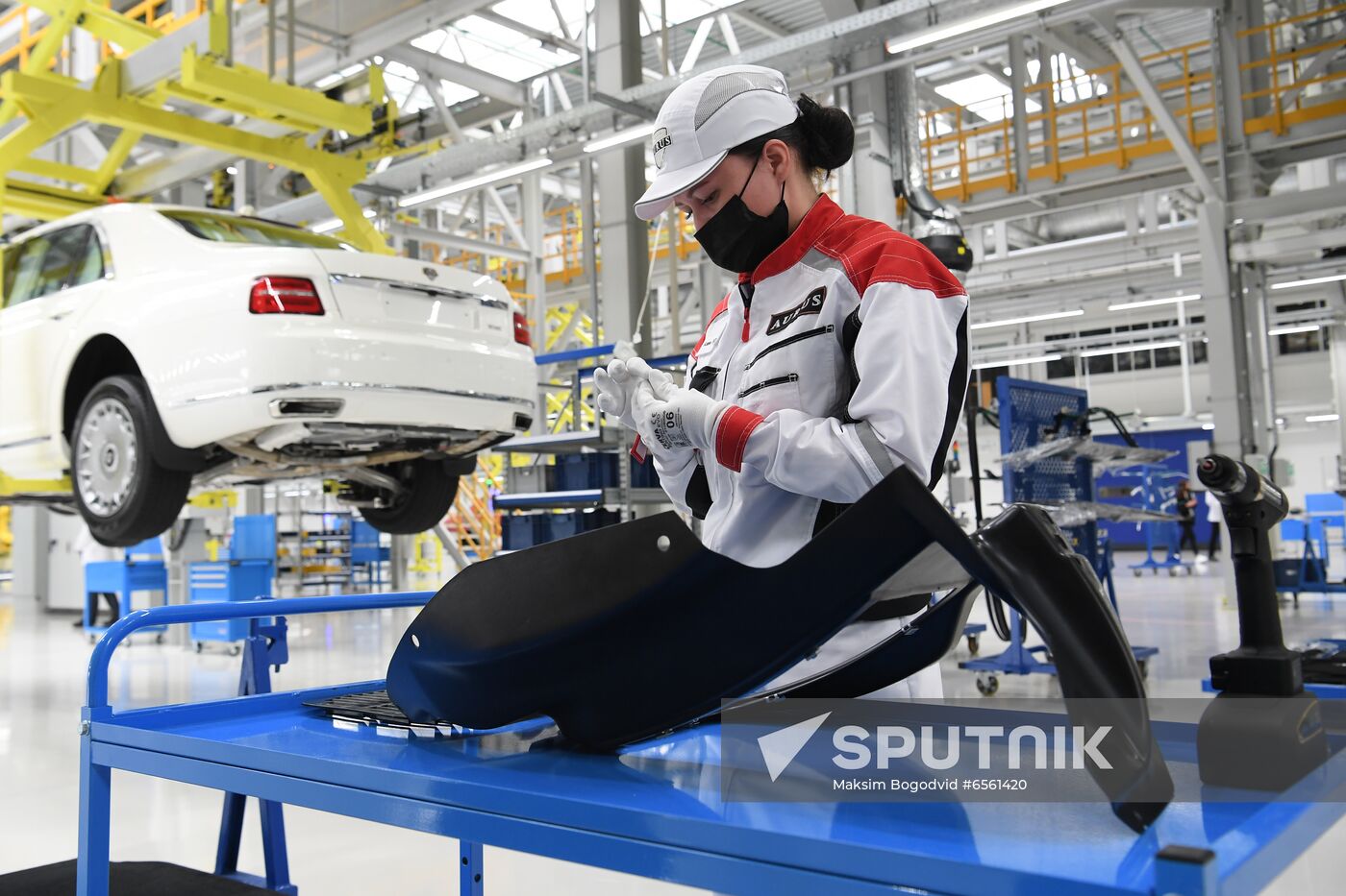 Russia Putin Aurus Cars Batch Production