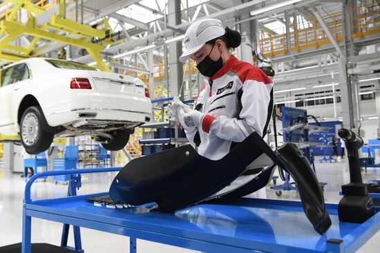 Russia Putin Aurus Cars Batch Production