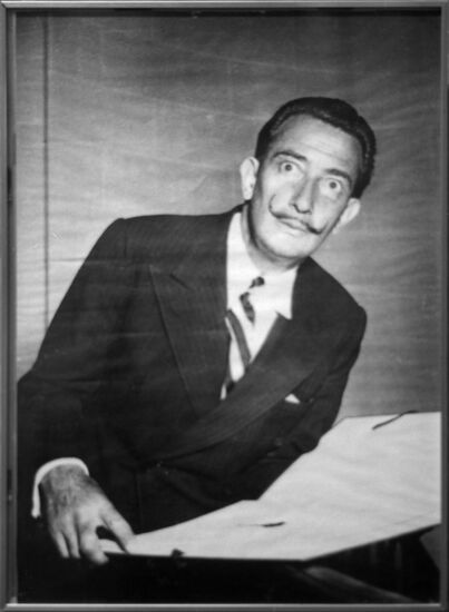 Salvador Dali exhibition at the Pushkin Museum
