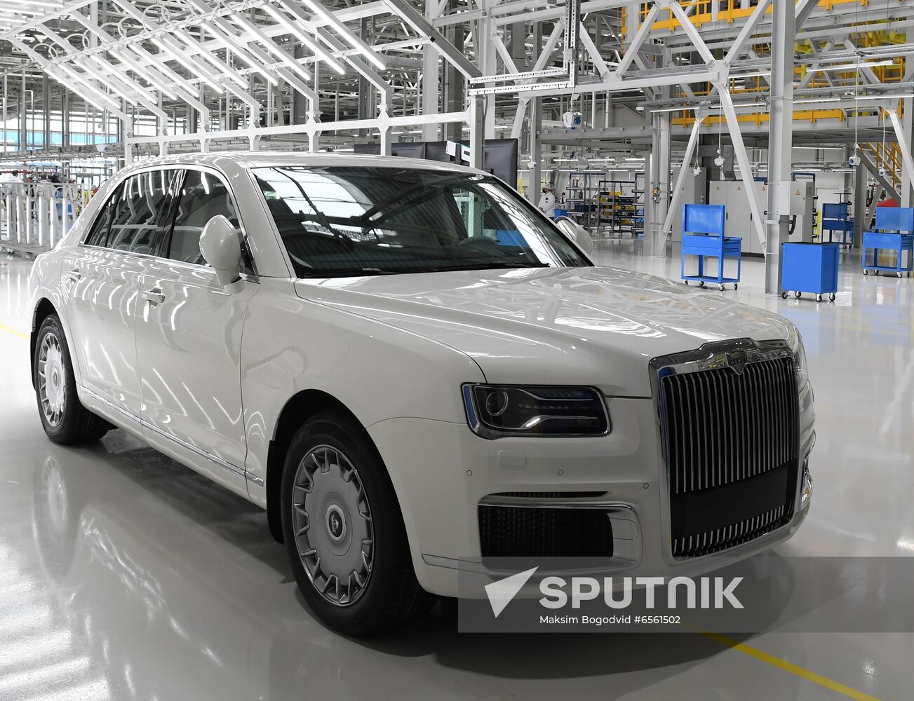 Russia Putin Aurus Cars Batch Production