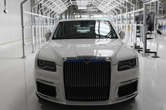Russia Putin Aurus Cars Batch Production