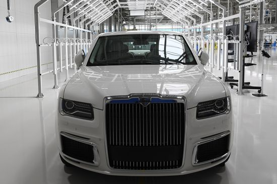Russia Putin Aurus Cars Batch Production