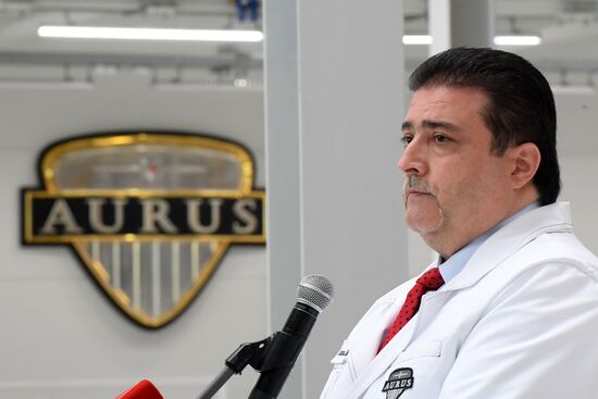 Russia Putin Aurus Cars Batch Production