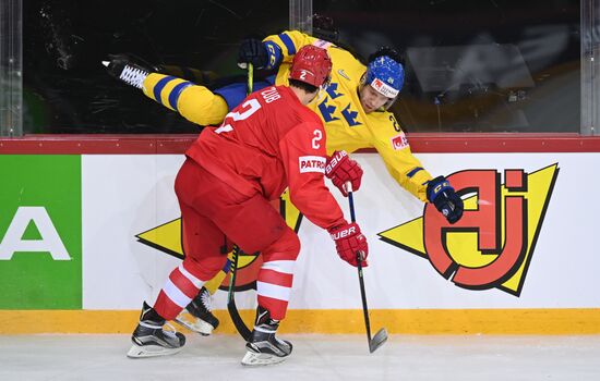 Latvia Ice Hockey Worlds Russia - Sweden