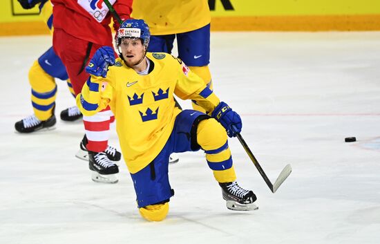 Latvia Ice Hockey Worlds Russia - Sweden