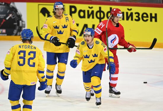 Latvia Ice Hockey Worlds Russia - Sweden