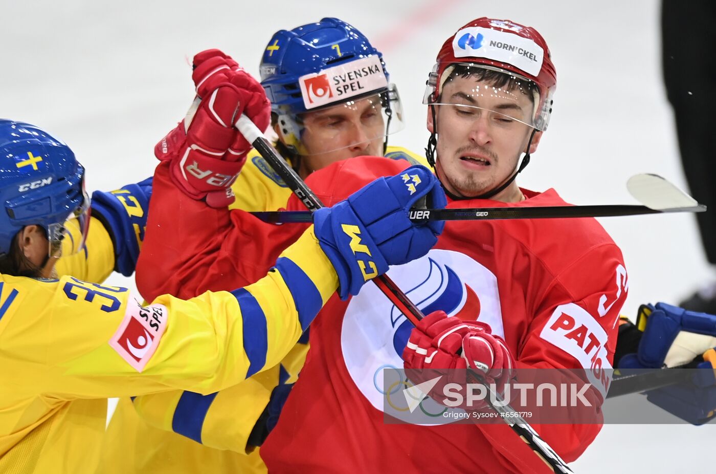 Latvia Ice Hockey Worlds Russia - Sweden