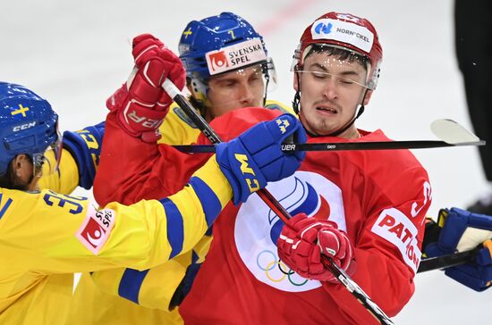 Latvia Ice Hockey Worlds Russia - Sweden