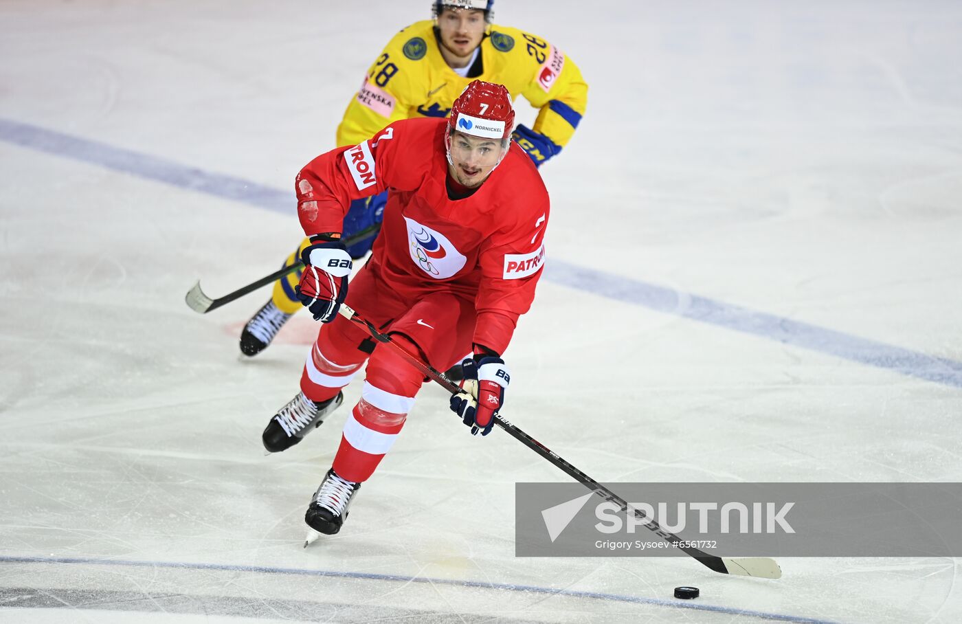Latvia Ice Hockey Worlds Russia - Sweden