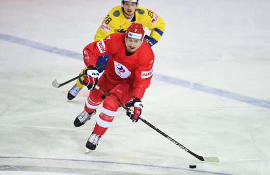 Latvia Ice Hockey Worlds Russia - Sweden