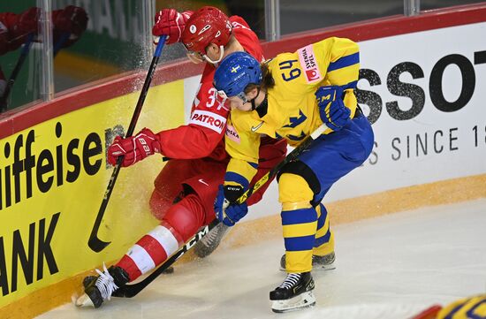 Latvia Ice Hockey Worlds Russia - Sweden
