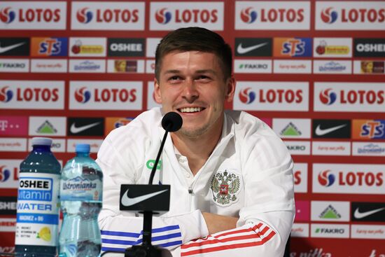 Poland Soccer Russia News Conference