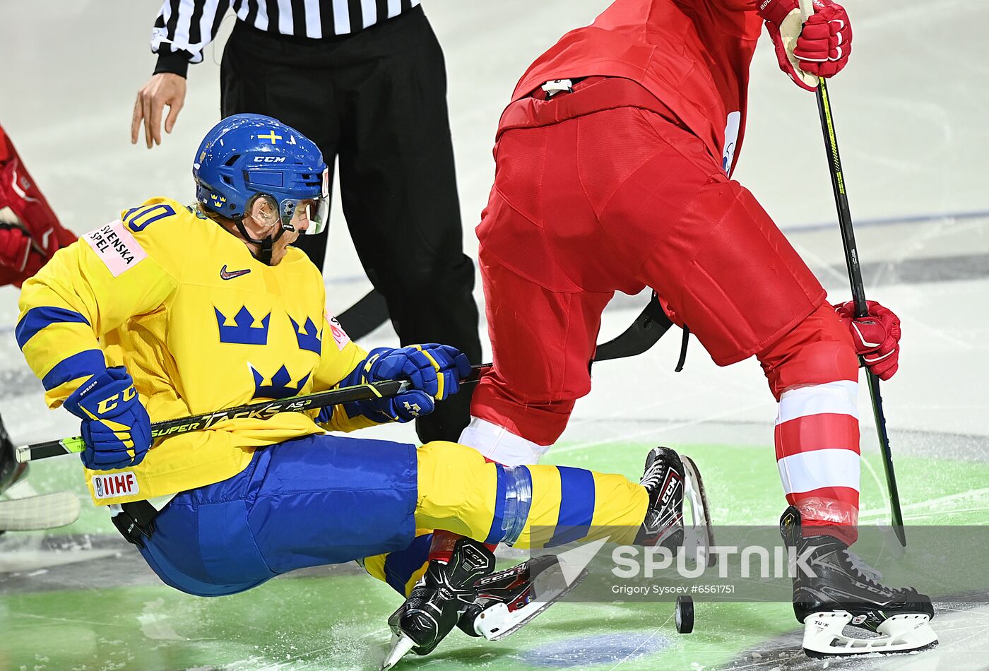 Latvia Ice Hockey Worlds Russia - Sweden