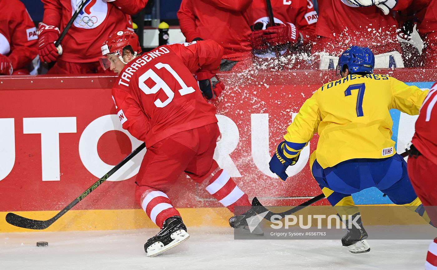 Latvia Ice Hockey Worlds Russia - Sweden