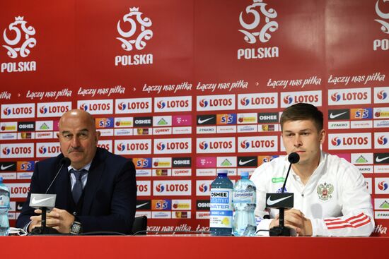 Poland Soccer Russia News Conference