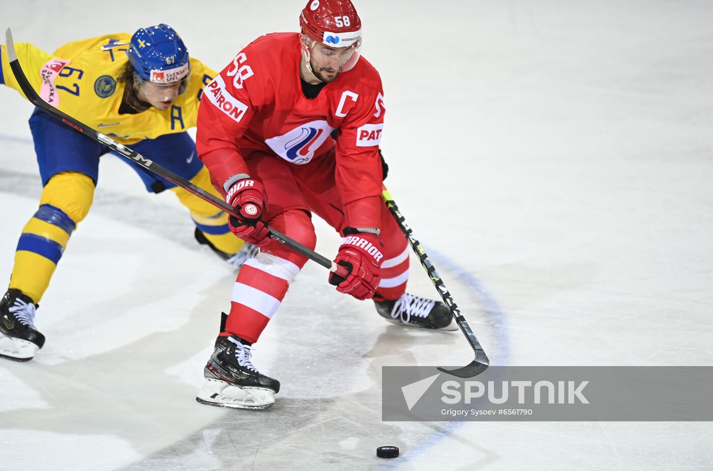 Latvia Ice Hockey Worlds Russia - Sweden