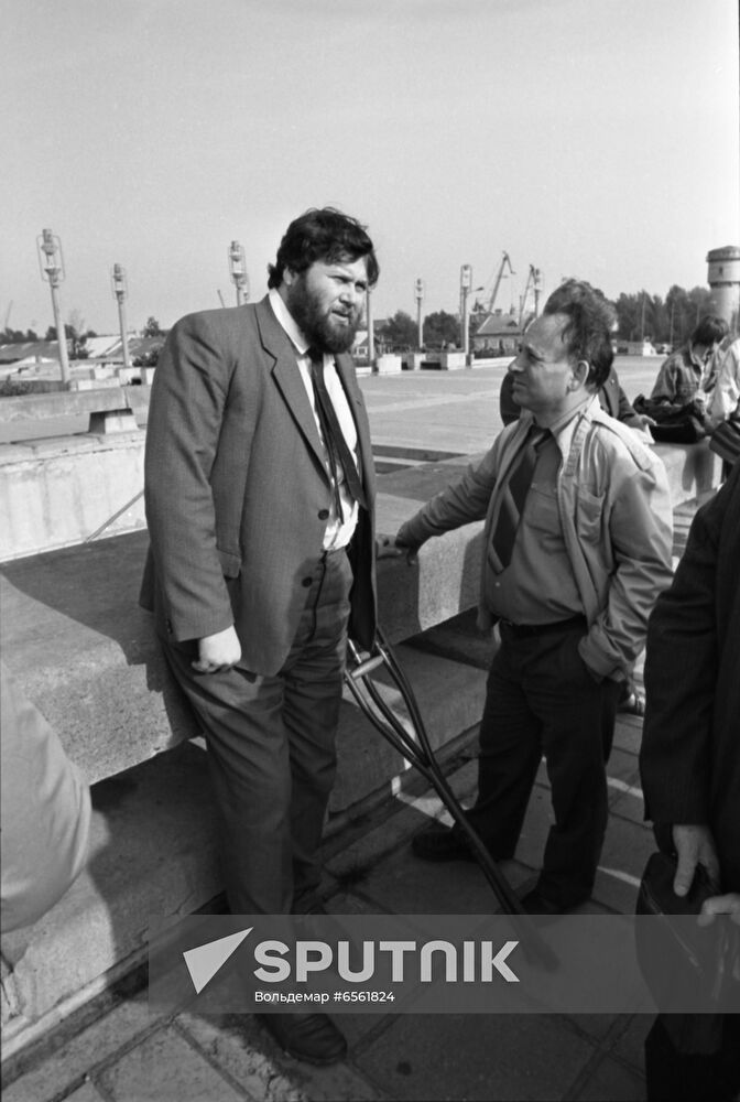 Leader of Estonian Intermovement Yevgeny Kogan