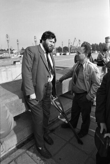 Leader of Estonian Intermovement Yevgeny Kogan
