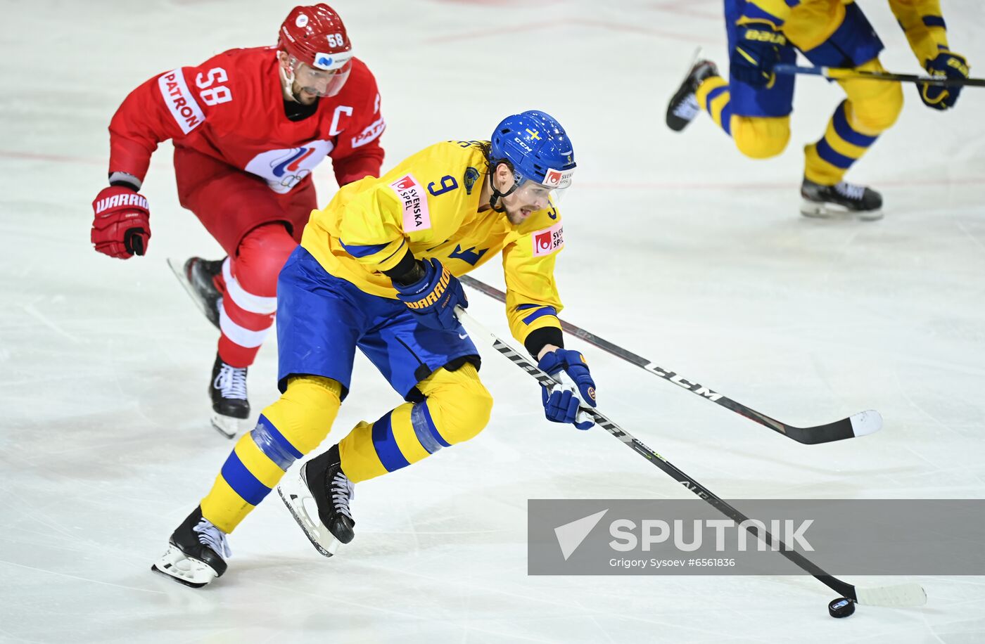 Latvia Ice Hockey Worlds Russia - Sweden