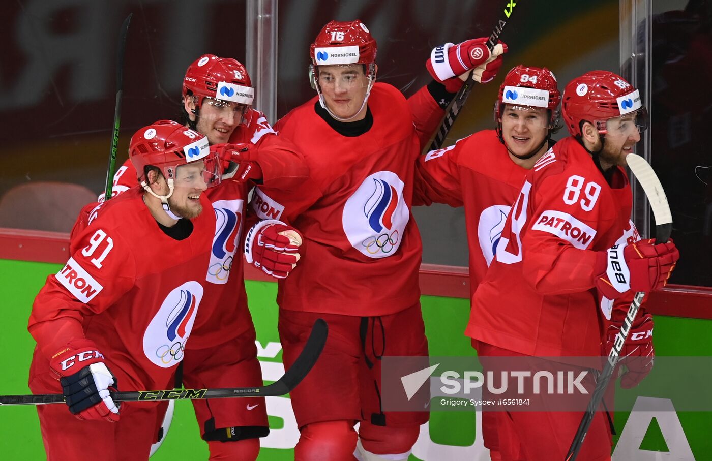 Latvia Ice Hockey Worlds Russia - Sweden