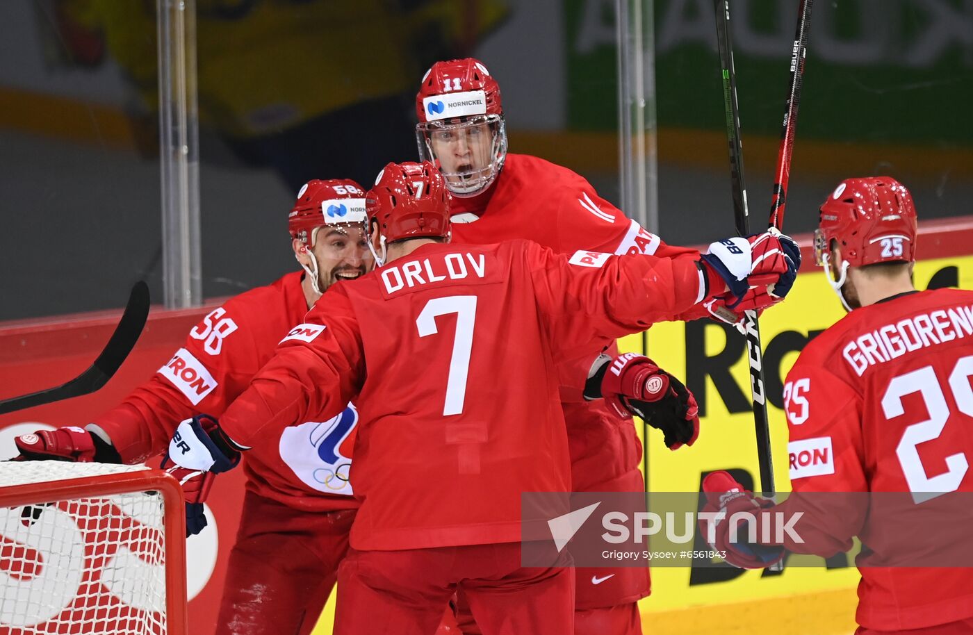 Latvia Ice Hockey Worlds Russia - Sweden