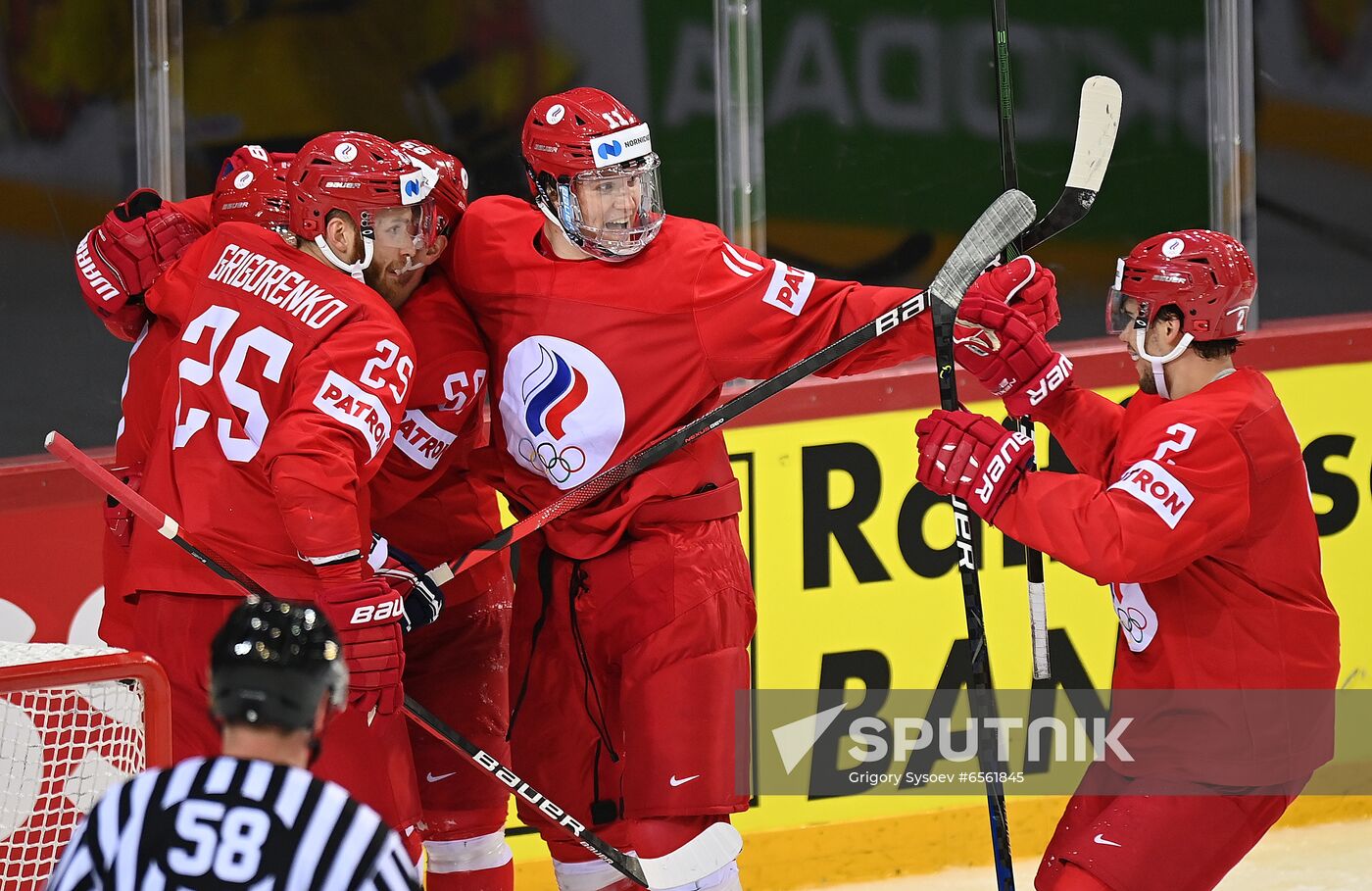 Latvia Ice Hockey Worlds Russia - Sweden