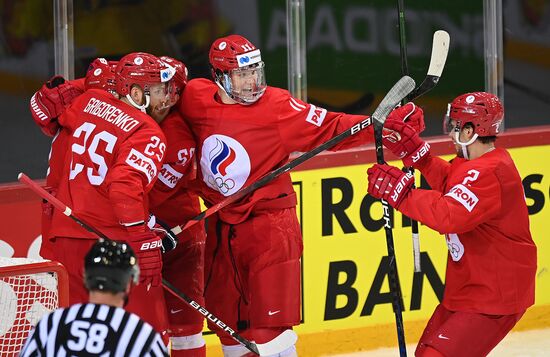 Latvia Ice Hockey Worlds Russia - Sweden