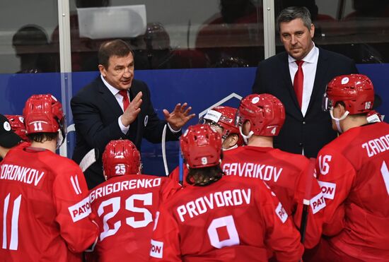 Latvia Ice Hockey Worlds Russia - Sweden