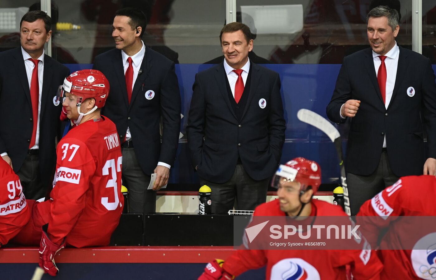 Latvia Ice Hockey Worlds Russia - Sweden
