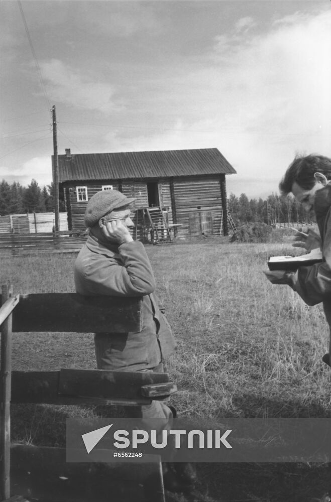 First Arkhangelsk farmer Nikolai Sivkov