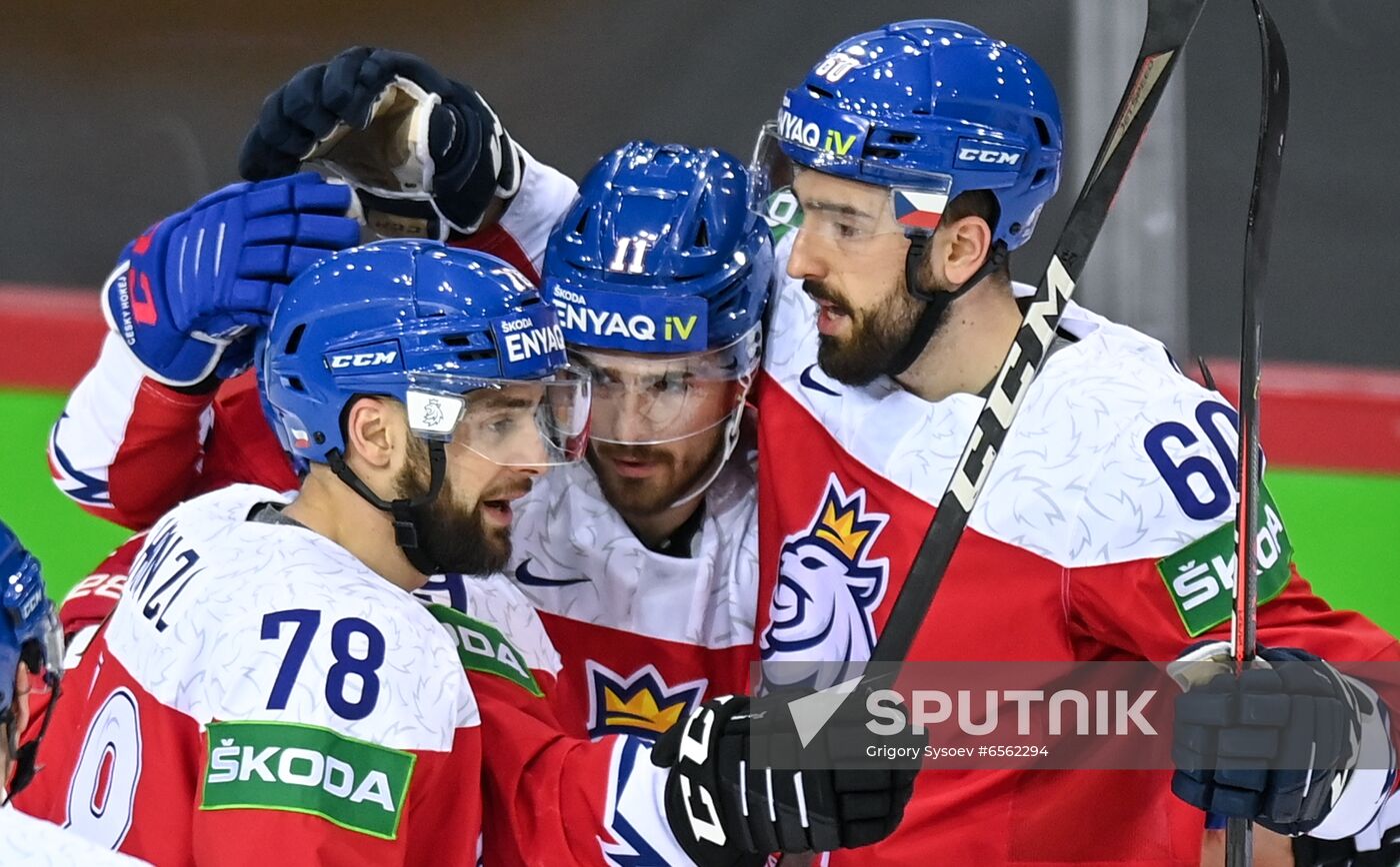 Latvia Ice Hockey Worlds Slovakia - Czech Republic