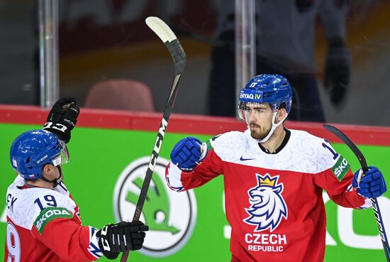 Latvia Ice Hockey Worlds Slovakia - Czech Republic