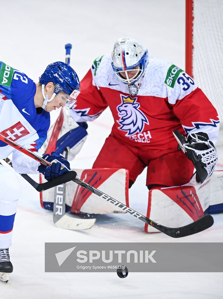 Latvia Ice Hockey Worlds Slovakia - Czech Republic